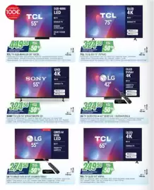 Volantino Leonardelli Pagina 4: LG TV OLED EVO AI 42" SERIE C5 €324,50, Sony TV LED 55" €324,50