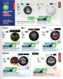 Volantino Leonardelli Pagina 9: Samsung lavatrice WW11DG6B85 €299,50, AEG Lavatrice LR6FEBG104 €274,50