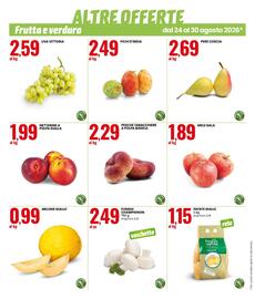 Volantino Eurospin settimana 35 Pagina 2: Pesche Tabacchiere a polpa bianca €2,29, Fichi d'India €2,49