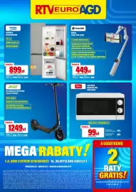 RTV EURO AGD gazetka Strona 8: Lodówka Beko €899,00, Hulajnoga Elektryczna 5 Select AES035 €1.249,00