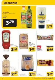 Folleto Alimerka semana 35 Página 12: Heinz tomato ketchup €3,49, La Bella Easo Magdalenas €2,50