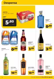 Folleto Alimerka semana 35 Página 14: Santa Teresa ron gran reserva €13,99, Faustino VII €3,70