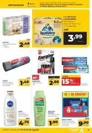 Folleto Alimerka semana 35 Página 15: Energizer pilas aa o aaa €2,88, Nivea body lotion reaffirmante piel normal €4,75