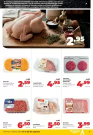 Folleto Alimerka semana 35 Página 5: Elpozo crunchy chicken con salsa €2,59, Alimerka pollo troceado €5,50