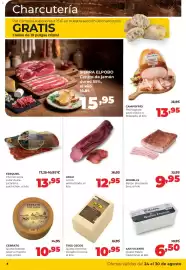 Folleto Alimerka semana 35 Página 8: Tres Oscos Queso cremoso tostado en barra €10,95, Arau lomo embuchado €12,95