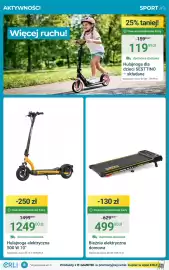 ERLI gazetka tydzień 35 Strona 8: Hulajnoga elektryczna €1.249,00, Bieżnia O €499,00