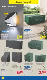 Catálogo Lidl | bazar Página 16: Livarno funda protectora para barbacoas €5,49, Livarno funda protectora €7,99