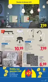 Catálogo Lidl | bazar Página 19: Livarno lámpara led €7,99, Livarno Lámpara €10,99