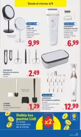 Catálogo Lidl | bazar Página 21: Livarno escobillero €1,29, Cien Beauty Depiladora femenina €6,99