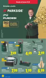 Catálogo Lidl | bazar Página 6: Parkside bolsa portalimentos €7,99, Parkside botella isotérmica / vaso isotérmico €4,49