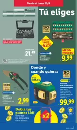 Catálogo Lidl | bazar Página 7: Parkside llaves de carraca limited edition €9,99, Parkside tijeras de poda €2,99