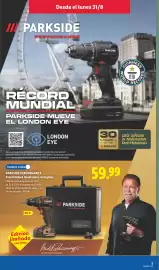 Catálogo Lidl | bazar Página 9: Parkside Performance atornilladora taladradora recargable €59,99
