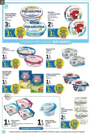 Catálogo E.Leclerc Página 12: La Vaca que ríe quesitos €2,99, Cremette original €1,00