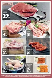 Catálogo E.Leclerc Página 17: Costilla fresca de cerdo €4,99, Panceta fresca de cerdo €5,29