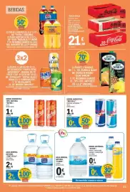 Catálogo E.Leclerc Página 23: Refeel energy drink tropical €1,49, Red Bull €1,59