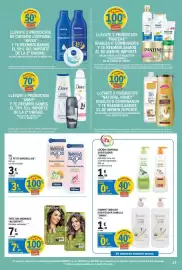 Catálogo E.Leclerc Página 31: Naturtint tinte sin amoniac €7,95, Unnia champú familiar dosificador vainilla €1,35