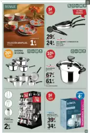 Catálogo E.Leclerc Página 33: Magefesa lote 3 sartenes + 2 utensilios nylon. modelo dinox. €24,95