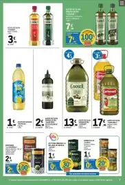 Catálogo E.Leclerc Página 7: Coosur aceite de oliva €3,79, Eliges banderillas €1,49