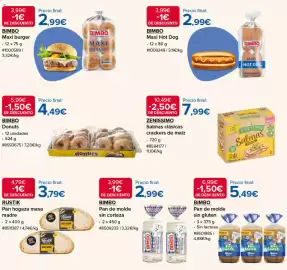 Catálogo Costco semana 35 Página 2: Bimbo Maxi Hot Dog €2,99, Bimbo maxi burger €2,99