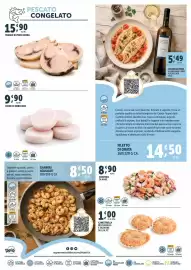Volantino Gourmet Déco Pagina 2: Cocktail di mare €8,90, Canestrella besciamella e salmone €1,00