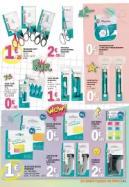 Folheto E.Leclerc Página 21: Mini índice esquisse €0,95, Cola em gel esquisse €1,25