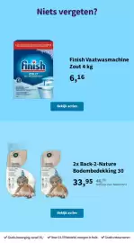Plein.nl folder Pagina 21: Finish Vaatwasmachine Zout €6,16, Back-2-Nature Bodembedekking €33,95