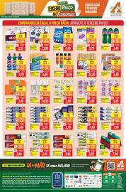 Folheto Atacadão semana 35 Página 4: Guarani - lava roupas em pó €1,55, Qboa - água sanitária €3,29