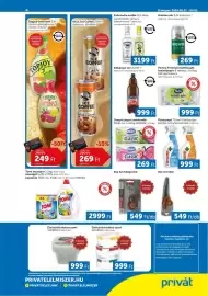 PRIVÁT akciós újság hét 35 Oldal 4: Zubrowka vodka €3.199,00, Hell ice coffee €269,00