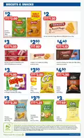 Foodland catalogue week 35 Page 14: CC's Corn Chips €3,50, Sunbites Grain Waves €3,75