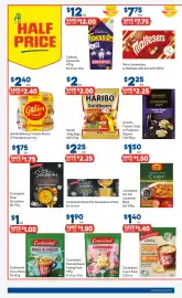 Foodland catalogue week 35 Page 2: Mars Celebrations or Maltesers Gift box €7,75, Golden Bakery Crumpet Round €2,40