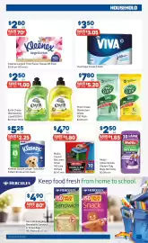 Foodland catalogue week 35 Page 27: Earth Choice Dishwashing Liquid €2,50, Pine O Cleen Disinfectant Wipes €7,80