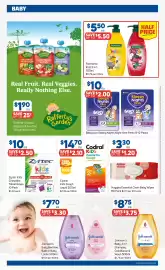Foodland catalogue week 35 Page 28: Huggies Essential Clean Baby Wipes €3,30, Zyrtec Kids Chewable Tablet Grape €10,00