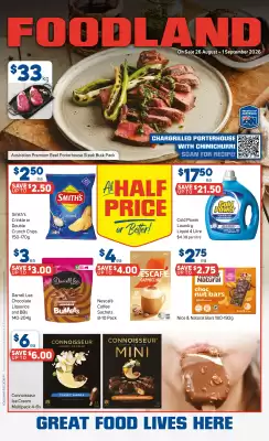 Foodland (valid until 1-09)