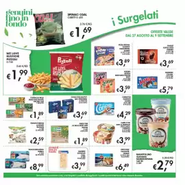 Volantino Coal Pagina 11: Maxibon classic €5,79, Fiori di branzino Findus €8,99