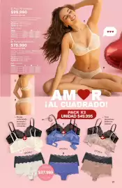 Catálogo Leonisa Página 21: Lace trim hip hugger panty €37,50, Lace panties €995,00