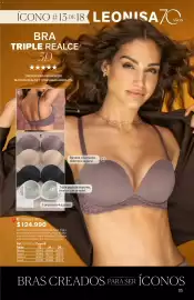 Catálogo Leonisa Página 5: 3d - bra triple realce 3d €124.990,00