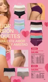 Catálogo Leonisa Página 69: Suave - e. panty hipster tiro medio €25.990,00, Estilo - f. panty estilo cachetero €25.990,00