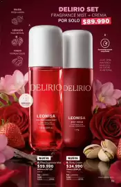 Catálogo Leonisa Página 9: Leonisa - delirio set fragrance mist + crema €89.990,00