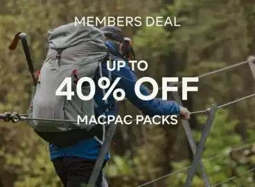 Macpac catalogue Page 1