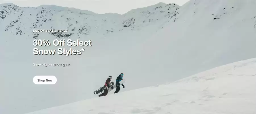 The North Face (valid until 8-09)