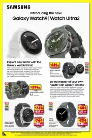 JB Hi-Fi catalogue Page 10: Galaxy Watch8 Classic 46mm €674,00, Galaxy Watch8 €484,00