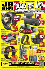 JB Hi-Fi catalogue Page 20: Uniden 1.5W UHF Handheld Radio With Voice Scramble €136,00, WHOOP Peak €399,00