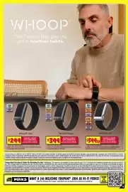JB Hi-Fi catalogue Page 5: Whoop One €299,00, WHOOP Peak €399,00
