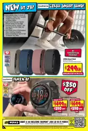 JB Hi-Fi catalogue Page 6: Garmin Fenix 8 AMOLED Smartwatch €1.499,00, CIRQA Smart Band €299,00