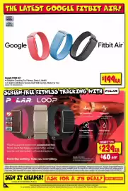 JB Hi-Fi catalogue Page 8: Google Fitbit Air €199,00, Polar Loop €239,00