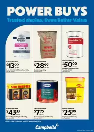 C-Store Distribution catalogue Page 1: Gem of the West Self Raising Flour €13,99, Sunshine Sugar Refined White Sugar €28,99