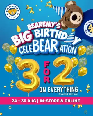 Build-A-Bear (valid until 7-09)