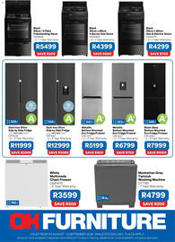 OK Furniture catalogue Page 2: Manhattan Grey Twintub Washing Machine €4.799,00