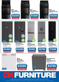 OK Furniture catalogue Page 2: Manhattan Grey Twintub Washing Machine €4.799,00