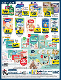 Pick n Pay catalogue Page 12: Purity 3rd Food 200ml or Puree 200ml Assorted €60,00, Purity 2nd Foods Assorted €50,00